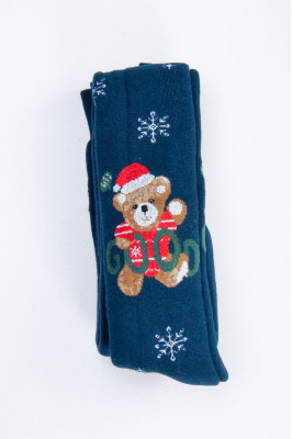 Колготи дитячі махрові новорічні  